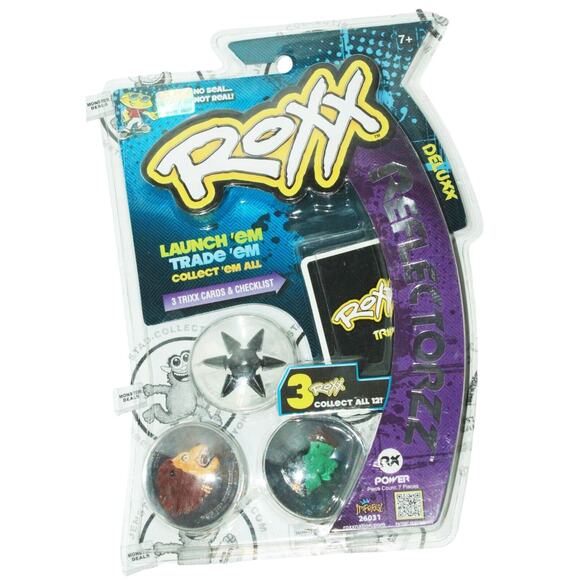 6 Pack Lot - Vintage Roxx Reflector 3d Collectible Reflection Game Disc Toy 2012 - Picture 5 of 9
